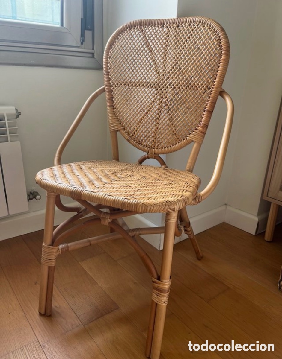 Vintage: Par de sillas de ratan