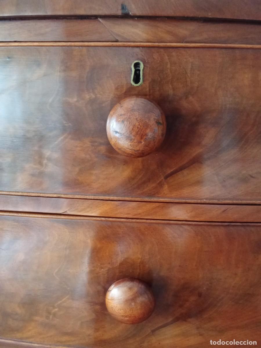 Vintage: Comoda de madera de nogal - Foto 3