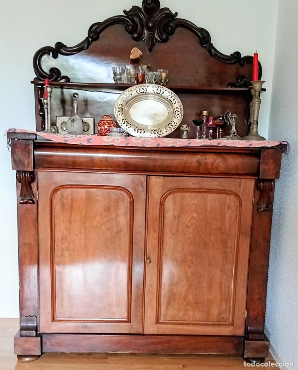 Vintage: Mueble bar de madera