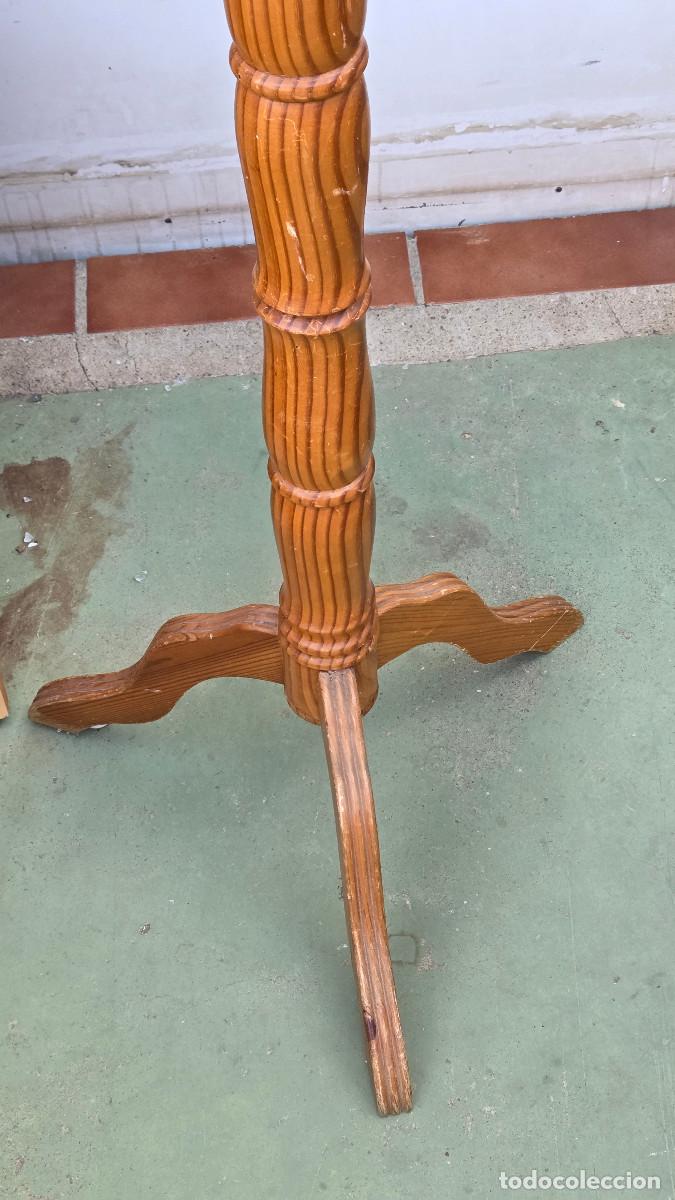 Vintage: perchero de pie madera - Foto 5