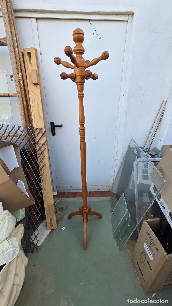 Vintage: perchero de madera provenzal