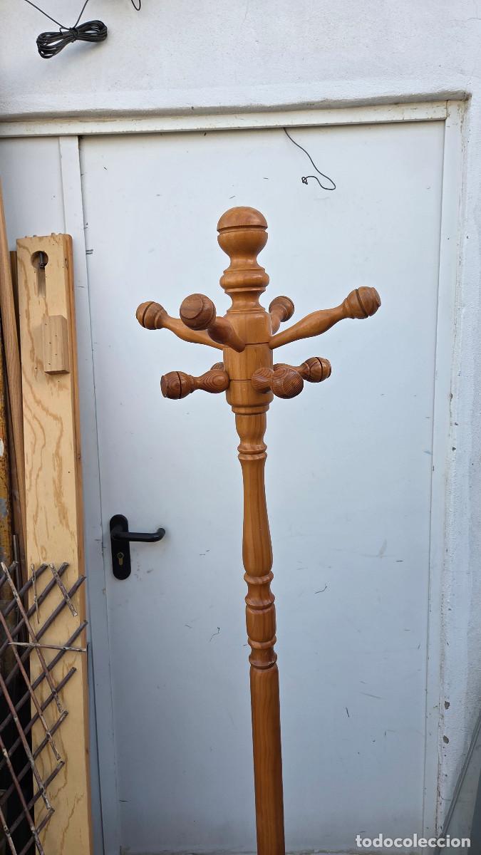 Vintage: perchero de madera provenzal - Foto 3