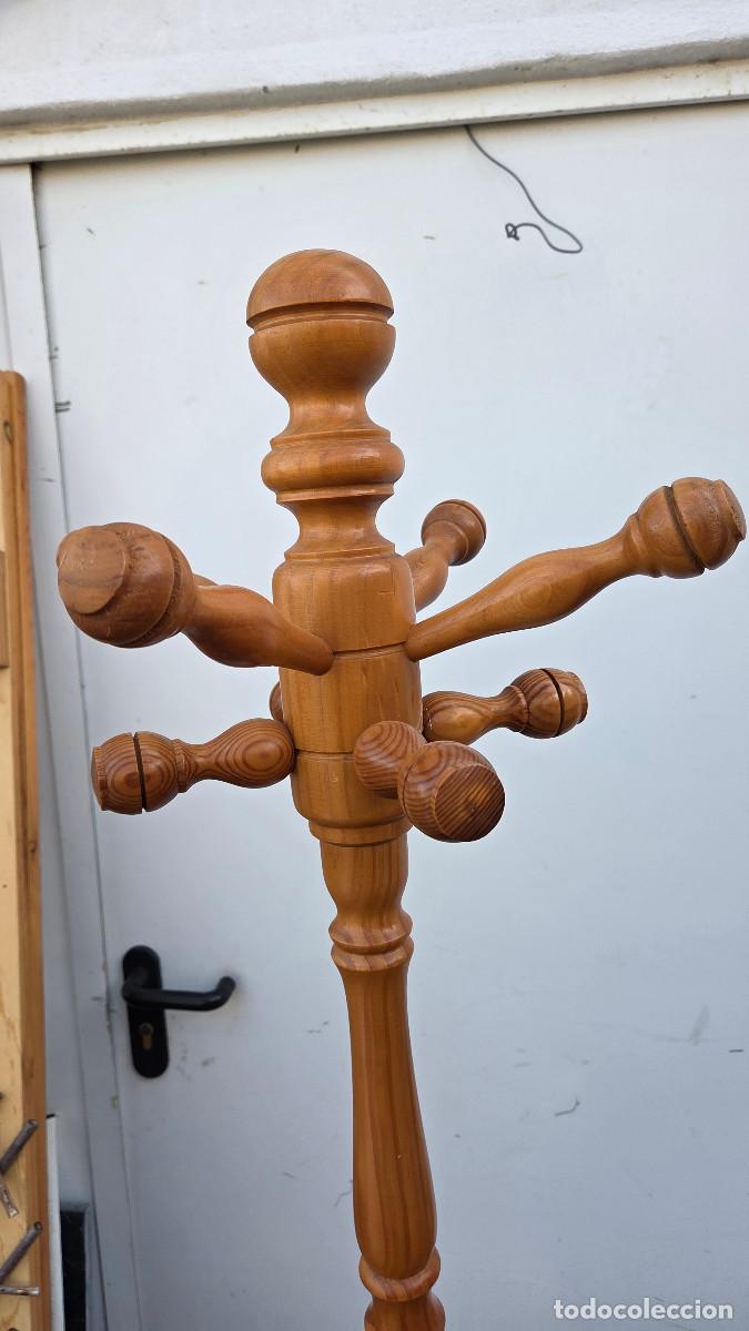 Vintage: perchero de madera provenzal - Foto 4