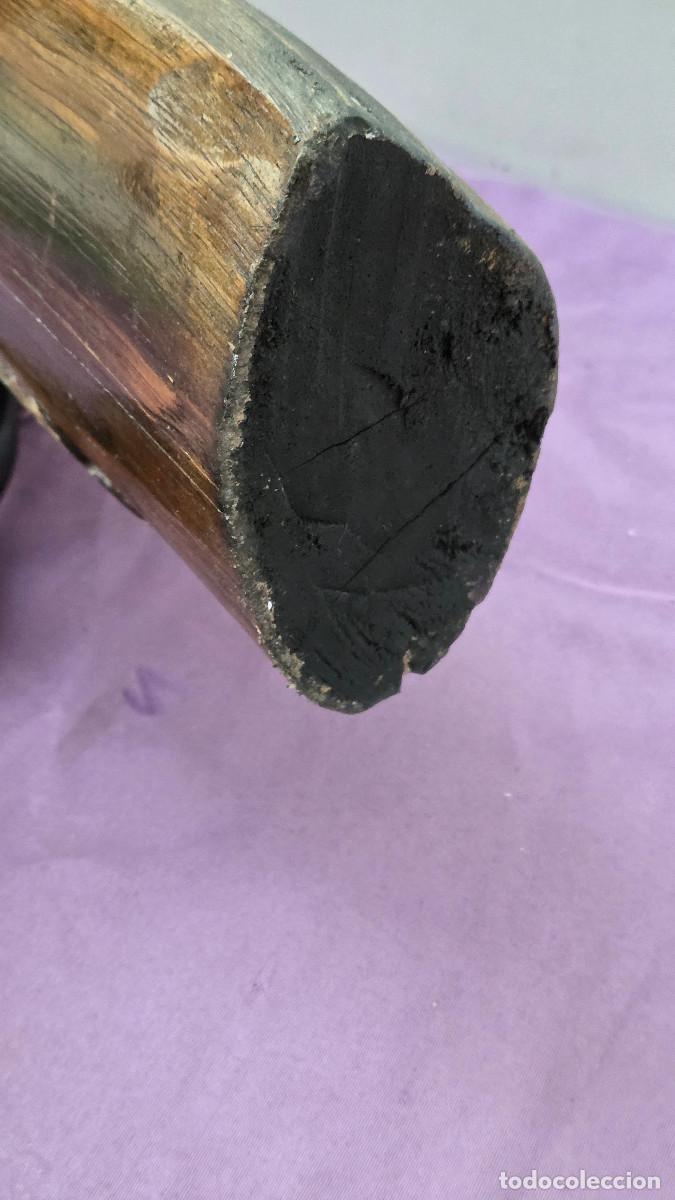 Vintage: escultura de buho de madera - Foto 8
