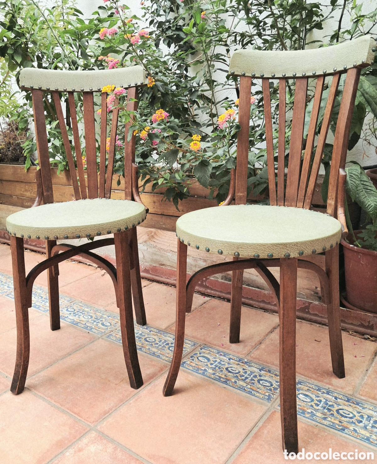 Vintage: Pareja sillas vintage