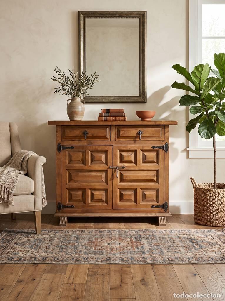Vintage: MUEBLE DE ESTILO CASTELLANO