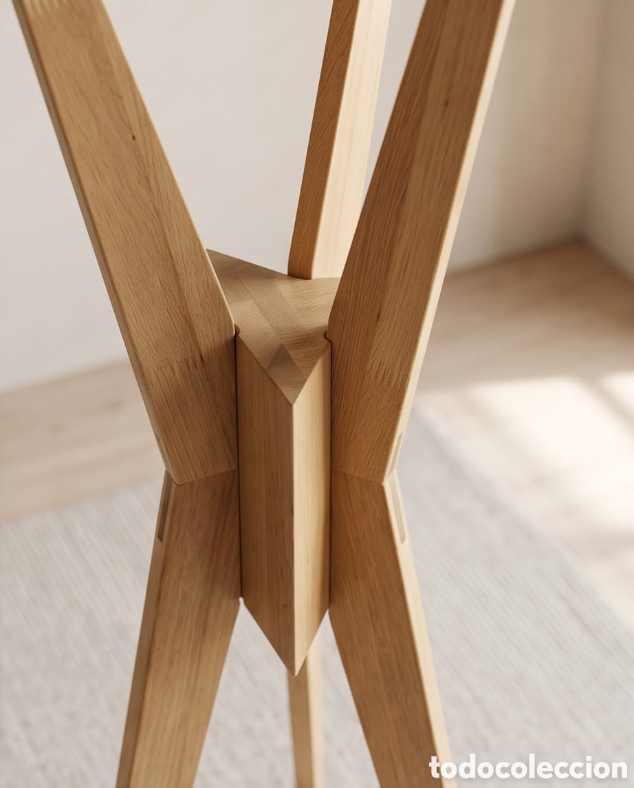 Vintage: Perchero madera macizo - Foto 4
