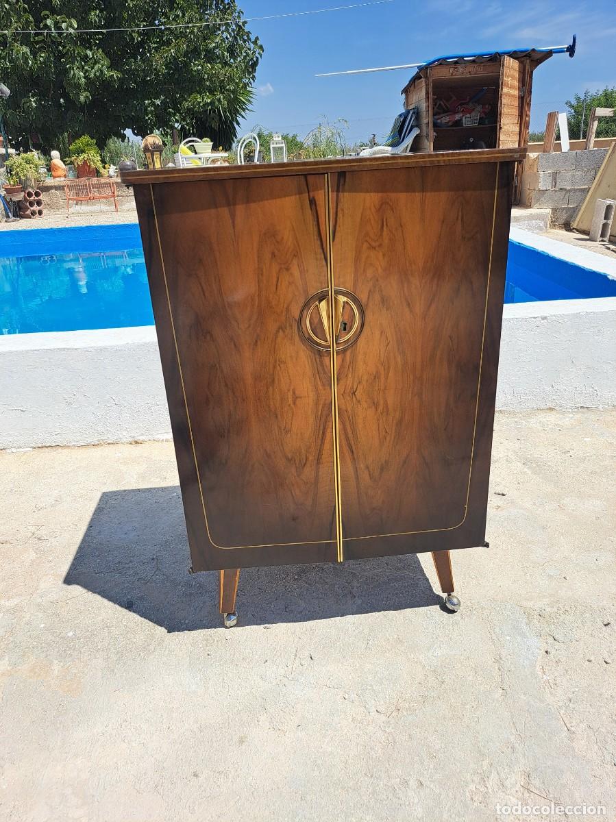 Vintage: Antiguo Mueble de TV de mediados de siglo Schaub-Lorenz vintage a&ntilde;os 50 a&ntilde;os