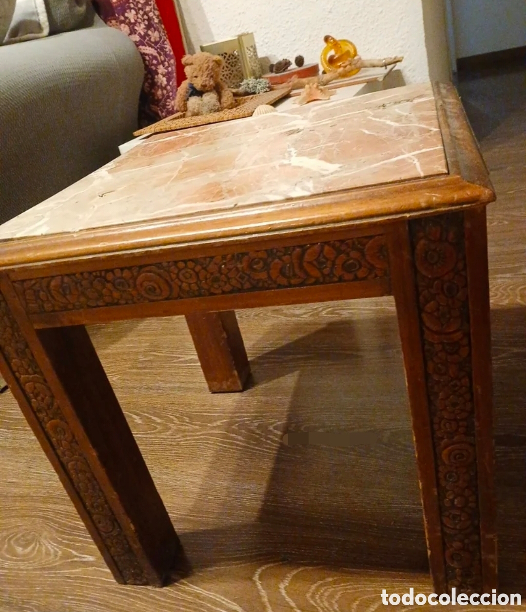 Vintage: Mesa rustica muy bonita 《solo recogida en mano)