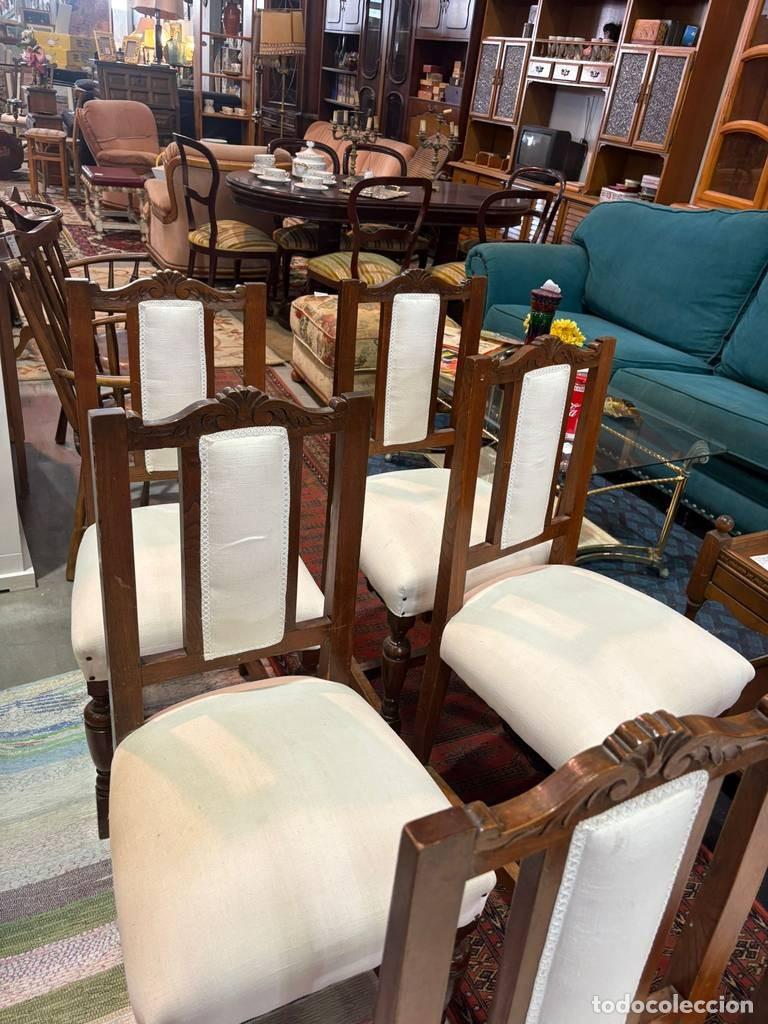 Vintage: CONJUNTO DE 6 SILLAS CL&Aacute;SICAS - Foto 3