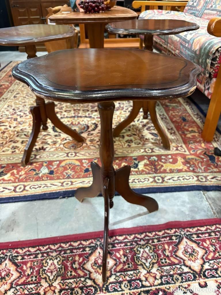 Vintage: MESITA AUXILIAR DE MADERA - Foto 3