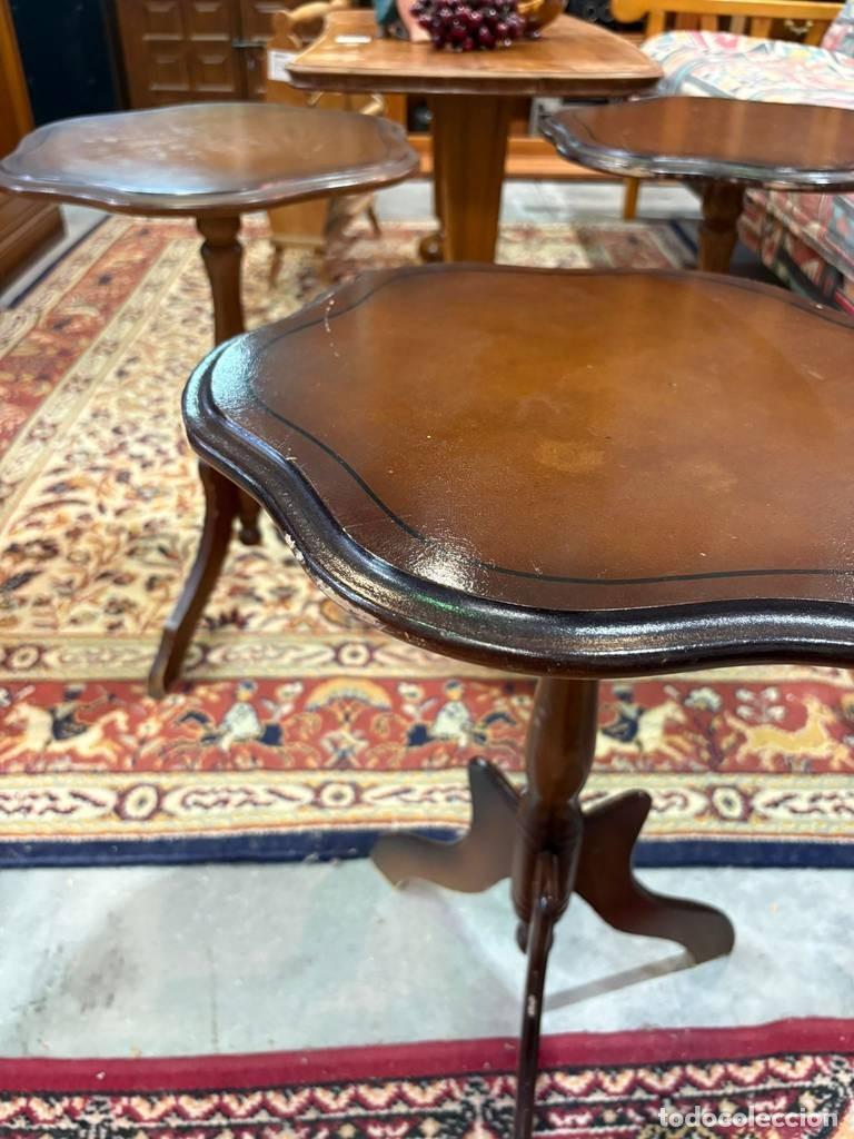 Vintage: MESITA AUXILIAR DE MADERA - Foto 4