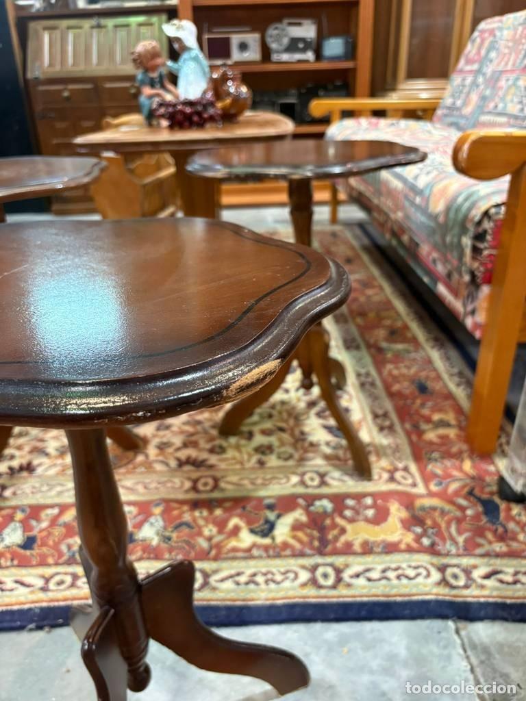 Vintage: MESITA AUXILIAR DE MADERA - Foto 7