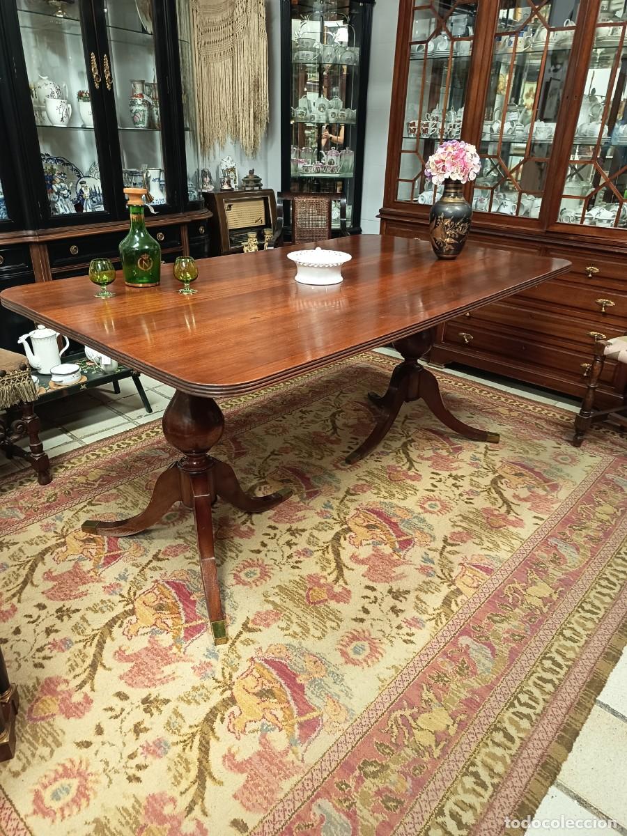Vintage: Mesa de comedor rectangular