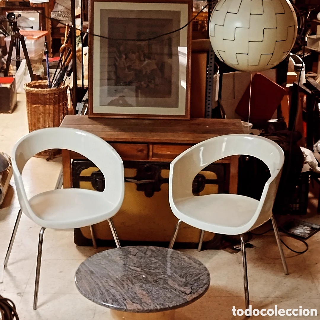 Vintage: Pareja de sillas de dise&ntilde;o - Foto 5