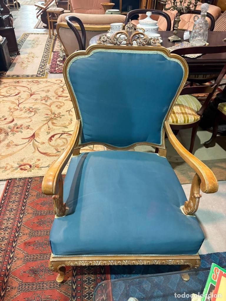 Vintage: SILLA ESTILO LUIS XV - Foto 2