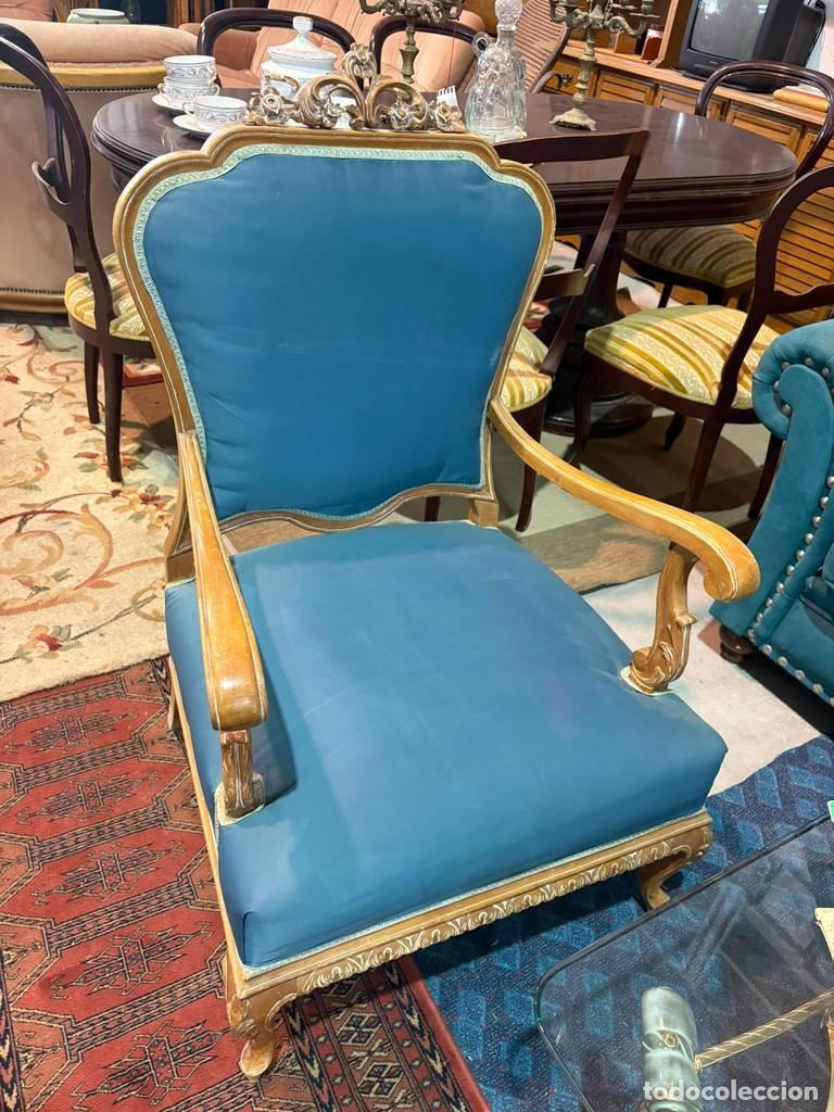 Vintage: SILLA ESTILO LUIS XV - Foto 3