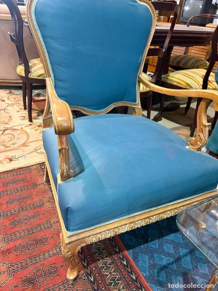 Vintage: SILLA ESTILO LUIS XV - Foto 4