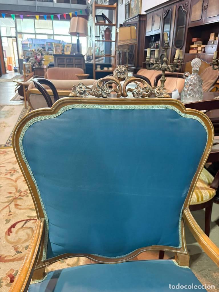 Vintage: SILLA ESTILO LUIS XV - Foto 6