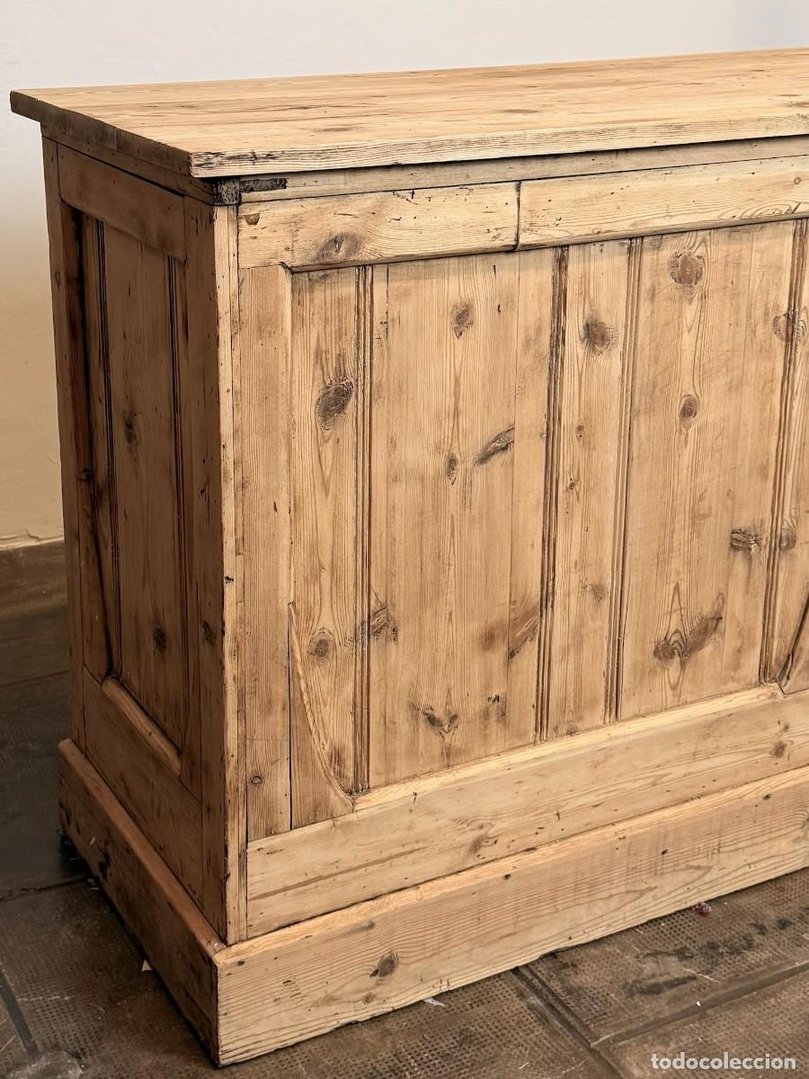 Vintage: Mostrador Recepci&oacute;n Madera Antiguo - Foto 4