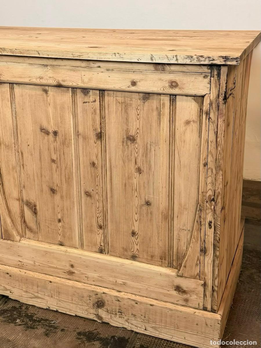 Vintage: Mostrador Recepci&oacute;n Madera Antiguo - Foto 5