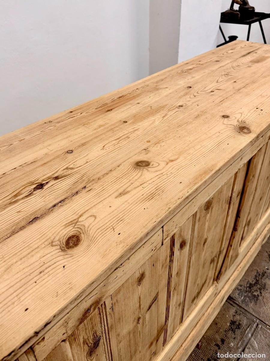 Vintage: Mostrador Recepci&oacute;n Madera Antiguo - Foto 6