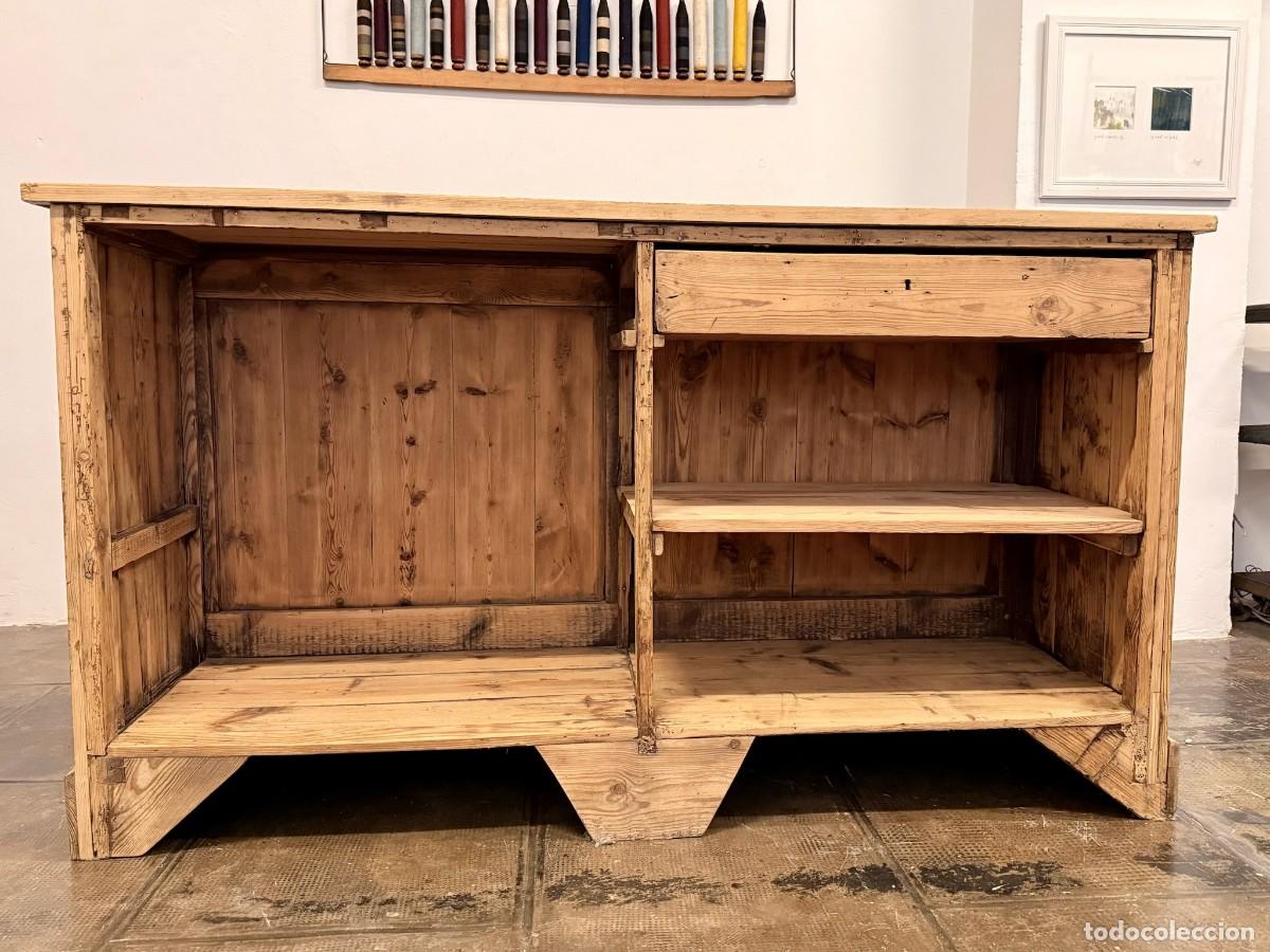Vintage: Mostrador Recepci&oacute;n Madera Antiguo - Foto 8