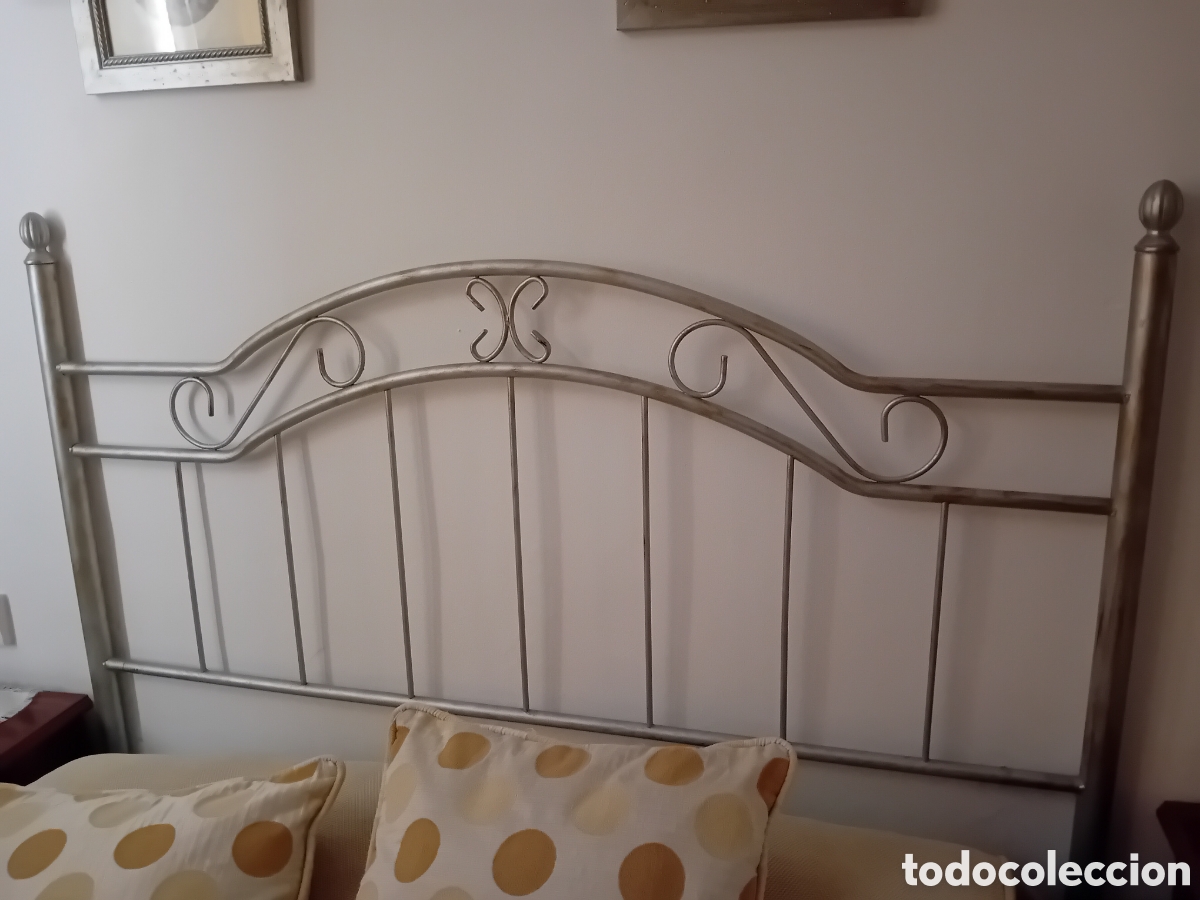 Vintage: ️ Cabecero de cama de forja
