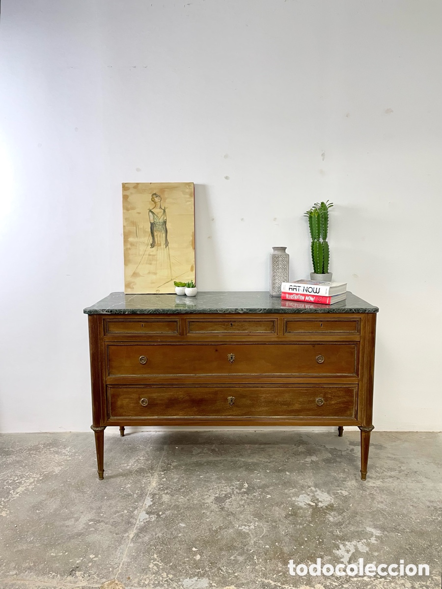 Vintage: Comoda caoba estilo Luis XVI