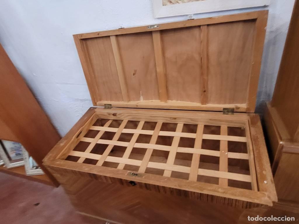 Vintage: BA&Uacute;L ART D&Eacute;CO DE MADERA - Foto 4