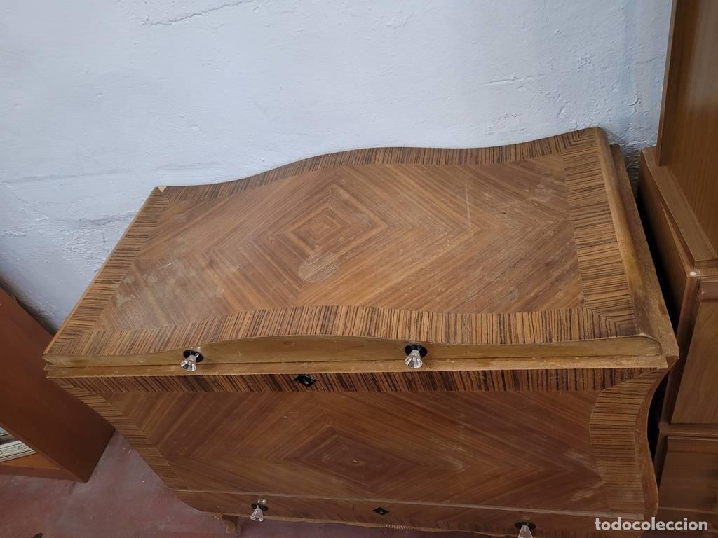 Vintage: BA&Uacute;L ART D&Eacute;CO DE MADERA - Foto 6