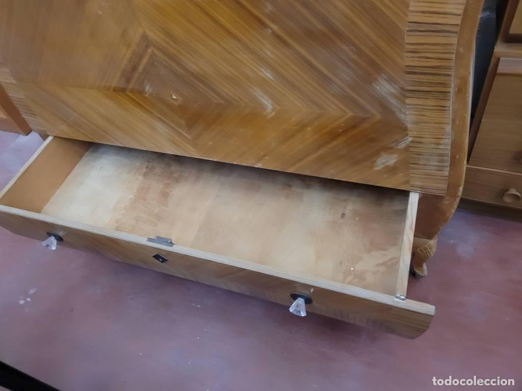 Vintage: BA&Uacute;L ART D&Eacute;CO DE MADERA - Foto 8