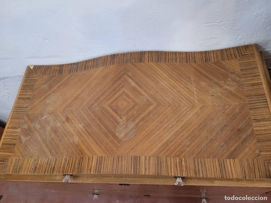Vintage: BA&Uacute;L ART D&Eacute;CO DE MADERA - Foto 9
