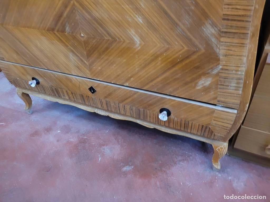 Vintage: BA&Uacute;L ART D&Eacute;CO DE MADERA - Foto 10