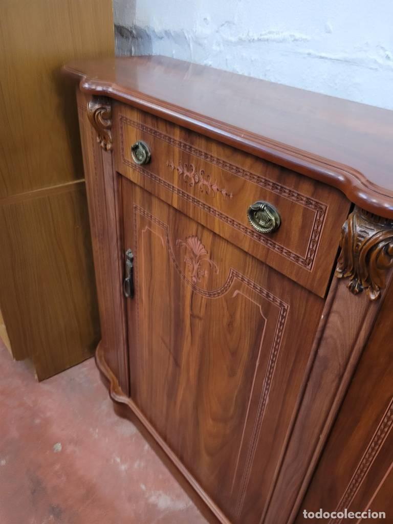 Vintage: TAQUILL&Oacute;N O RECIBIDOR DE MADERA - Foto 4
