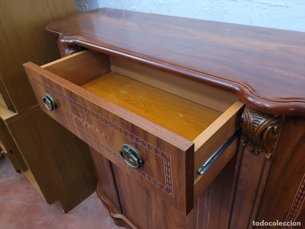 Vintage: TAQUILL&Oacute;N O RECIBIDOR DE MADERA - Foto 5