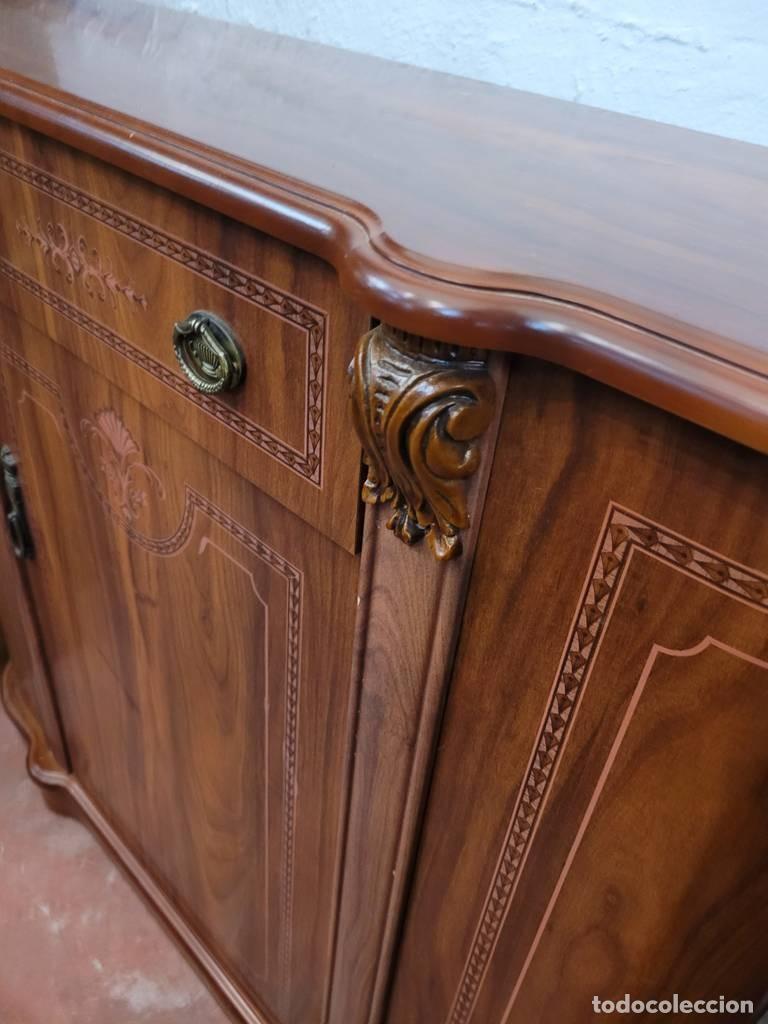 Vintage: TAQUILL&Oacute;N O RECIBIDOR DE MADERA - Foto 7