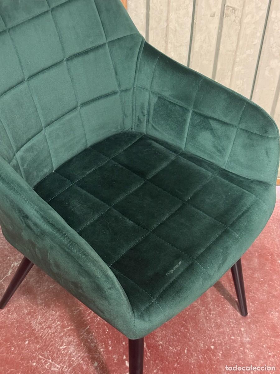 Vintage: Silla de comedor Verde -4 Uds disponibles - Foto 4