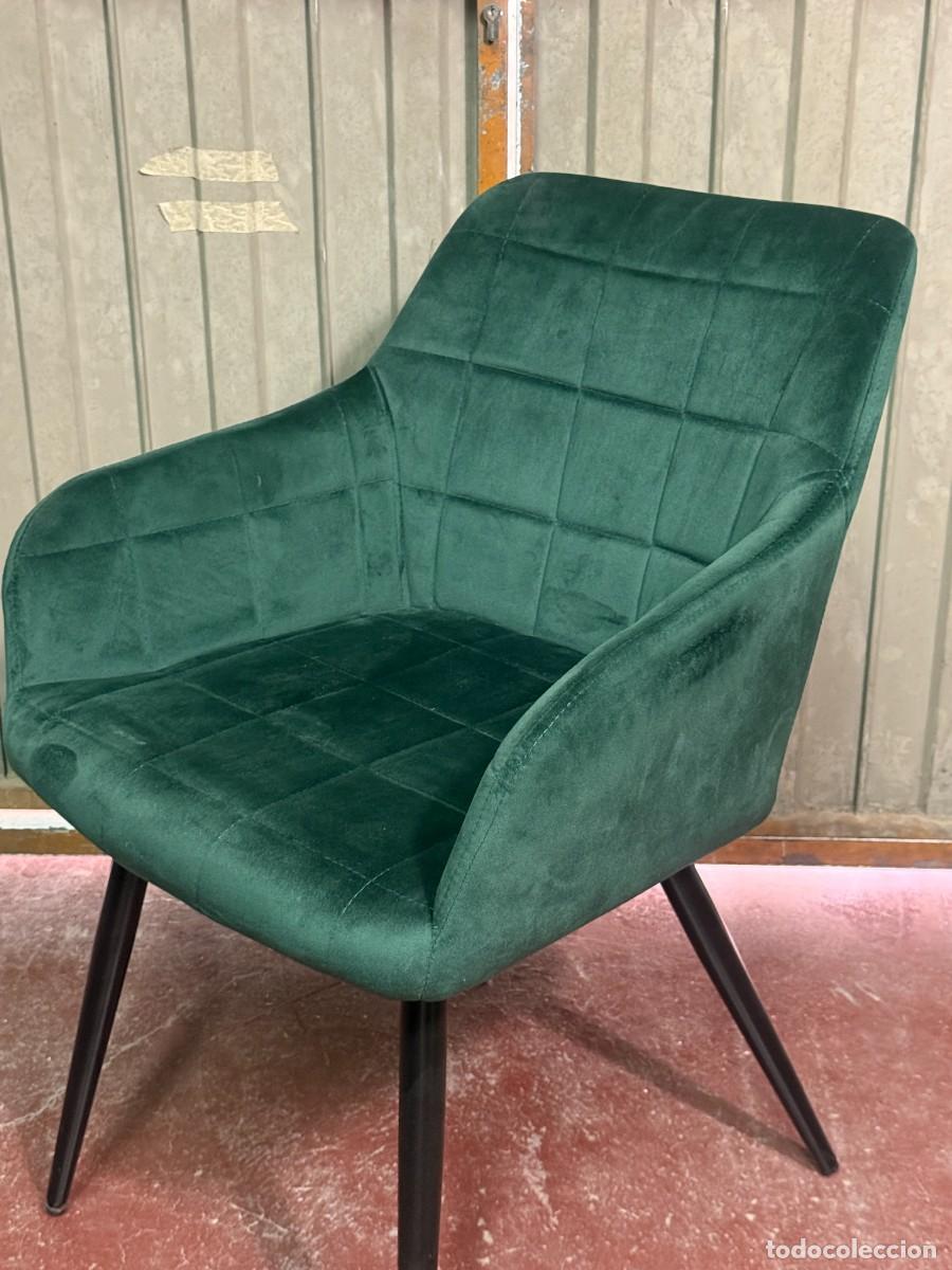 Vintage: Silla de comedor Verde -4 Uds disponibles - Foto 5