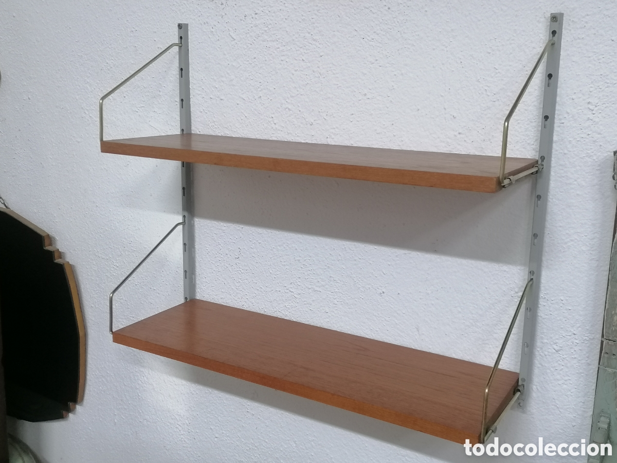 Vintage: Estanter&iacute;a de pared mid century estilo String