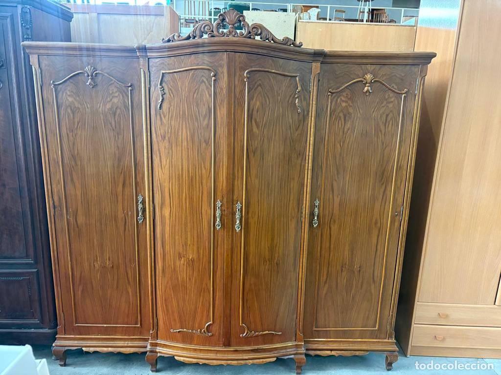 Vintage: ARMARIO CL&Aacute;SICO DE MADERA - Foto 2