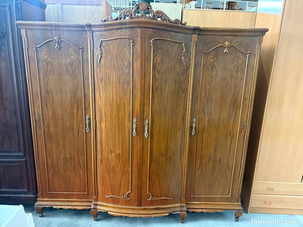 Vintage: ARMARIO CL&Aacute;SICO DE MADERA - Foto 3