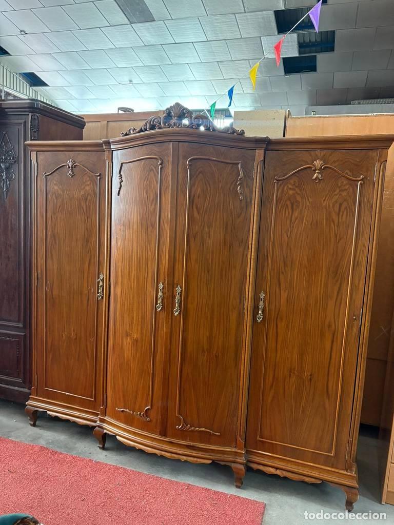 Vintage: ARMARIO CL&Aacute;SICO DE MADERA - Foto 6