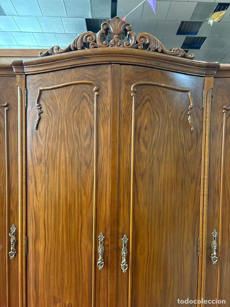 Vintage: ARMARIO CL&Aacute;SICO DE MADERA - Foto 8