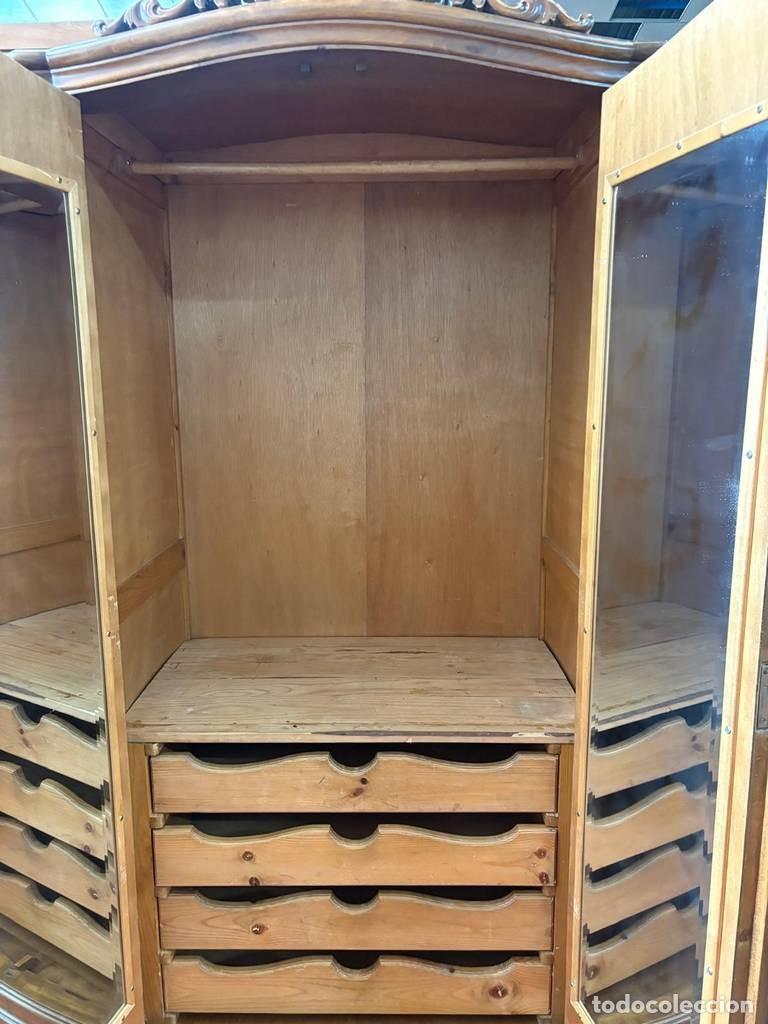 Vintage: ARMARIO CL&Aacute;SICO DE MADERA - Foto 10