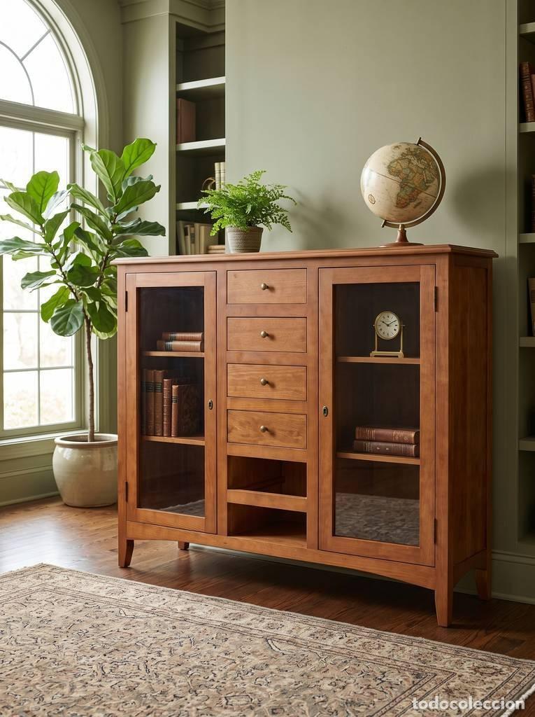 Vintage: MUEBLE APARADOR DE MADERA - Foto 1