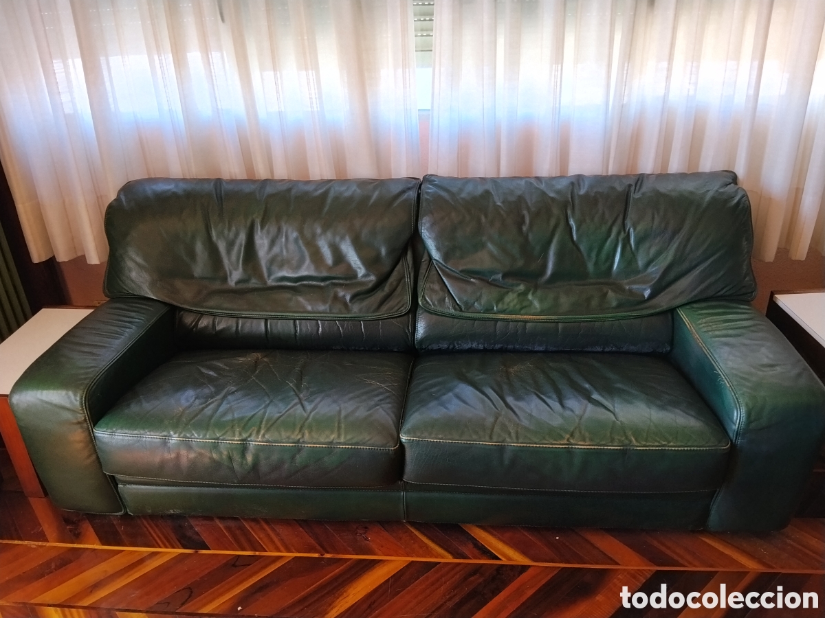 Vintage: SOF&Aacute; DE PIEL ROCHE BOBOIS