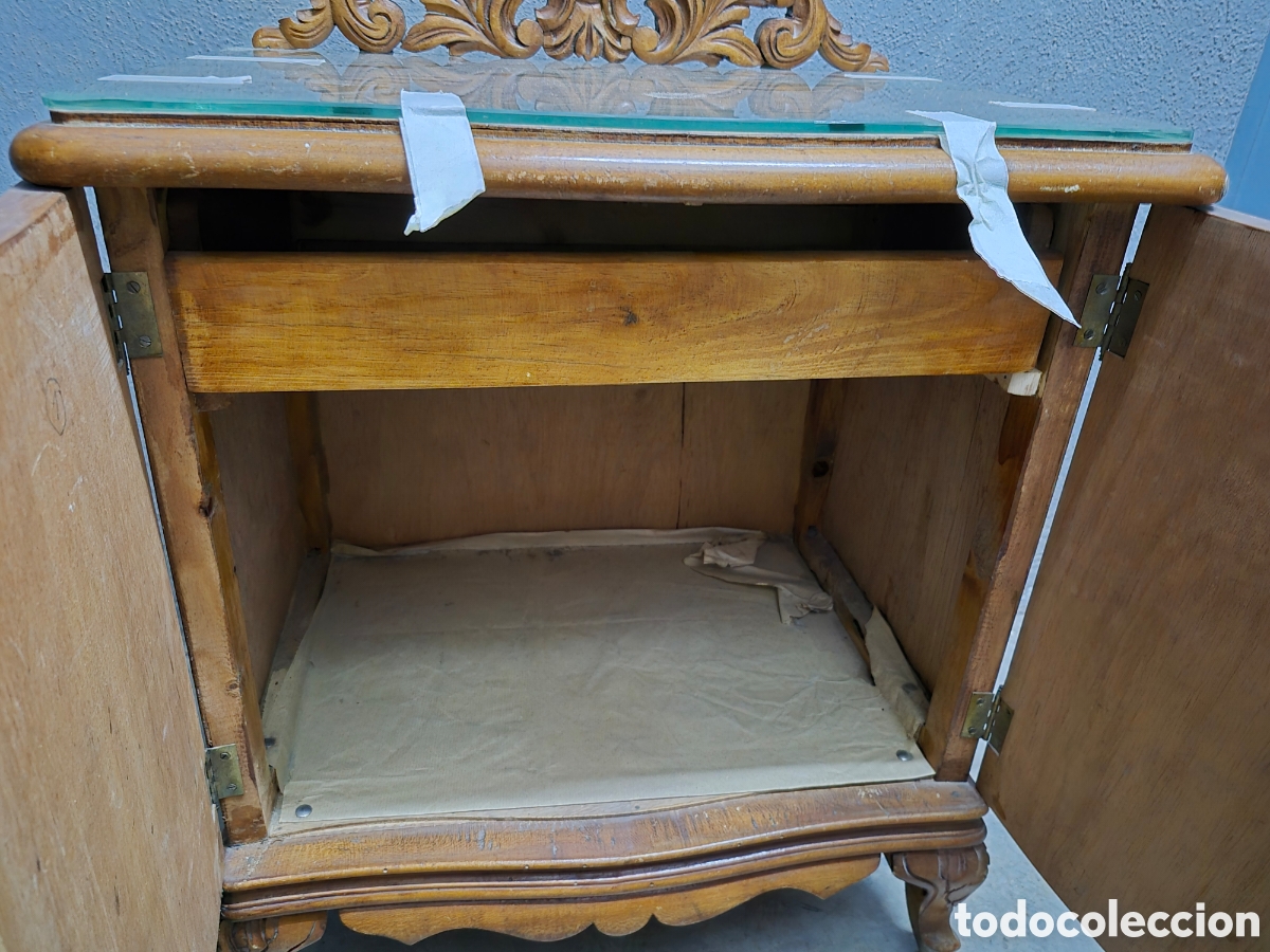 Vintage: Tauleta de nit anys 50 - Foto 5