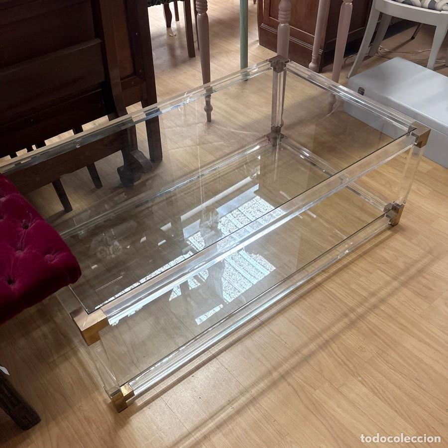 Vintage: Mesa Rectangular de Metacrilato