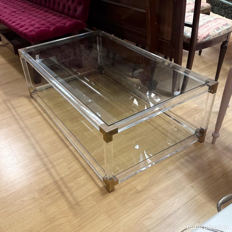 Vintage: Mesa Rectangular de Metacrilato - Foto 3